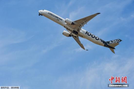 ����ͼ���տ�A350-1000�ɻ�